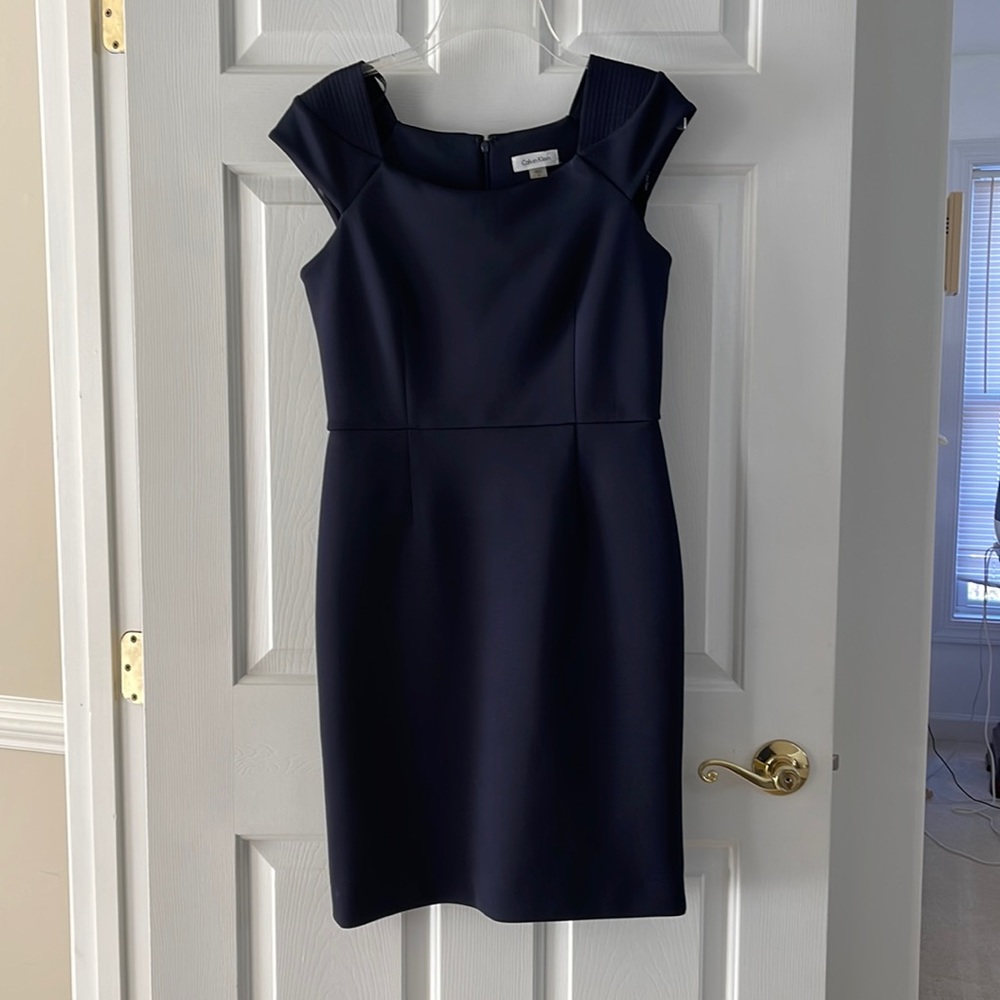 Calvin Klein size 8 dark blue